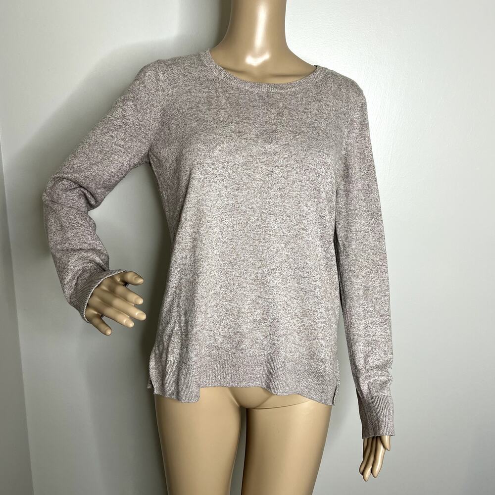 Old Navy Tan Crewneck Knit Sweater